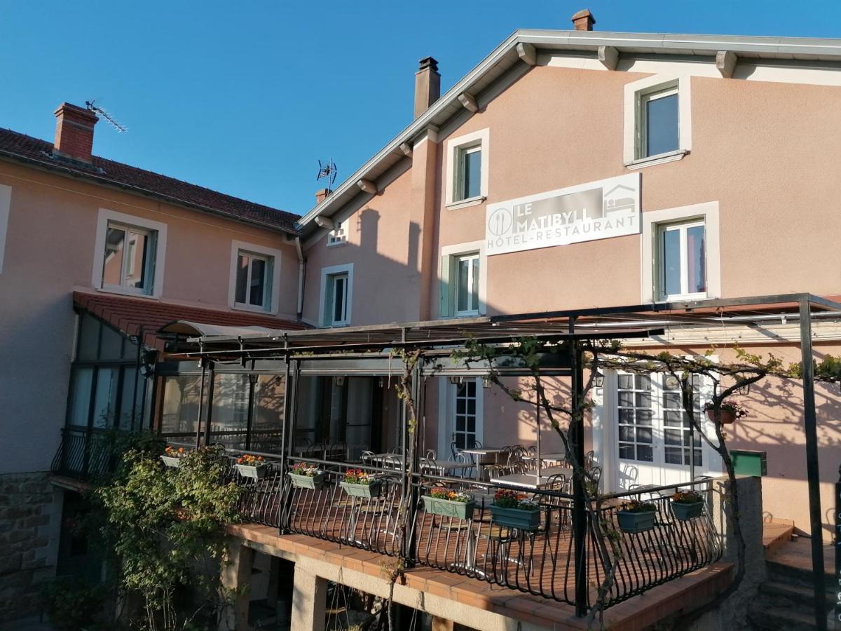 Hotel-Restaurant Le Matibyll Guilherand-Granges Dış mekan fotoğraf